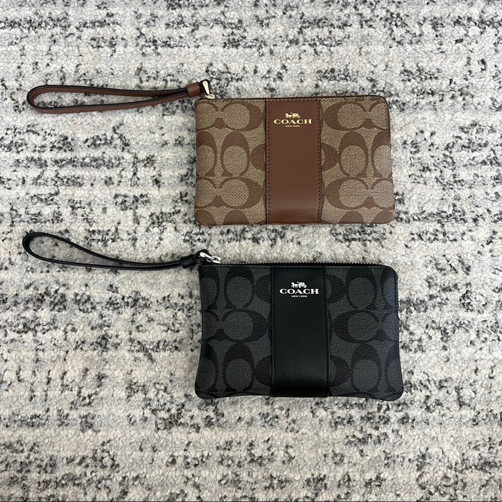 2 Coach Wristlets
